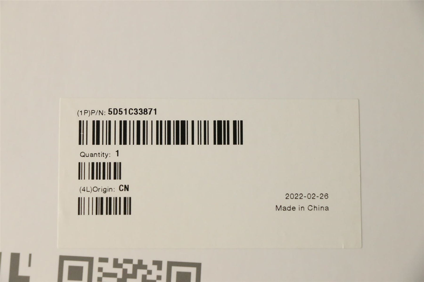 Lenovo Split KBD-UK English 5D51C33871