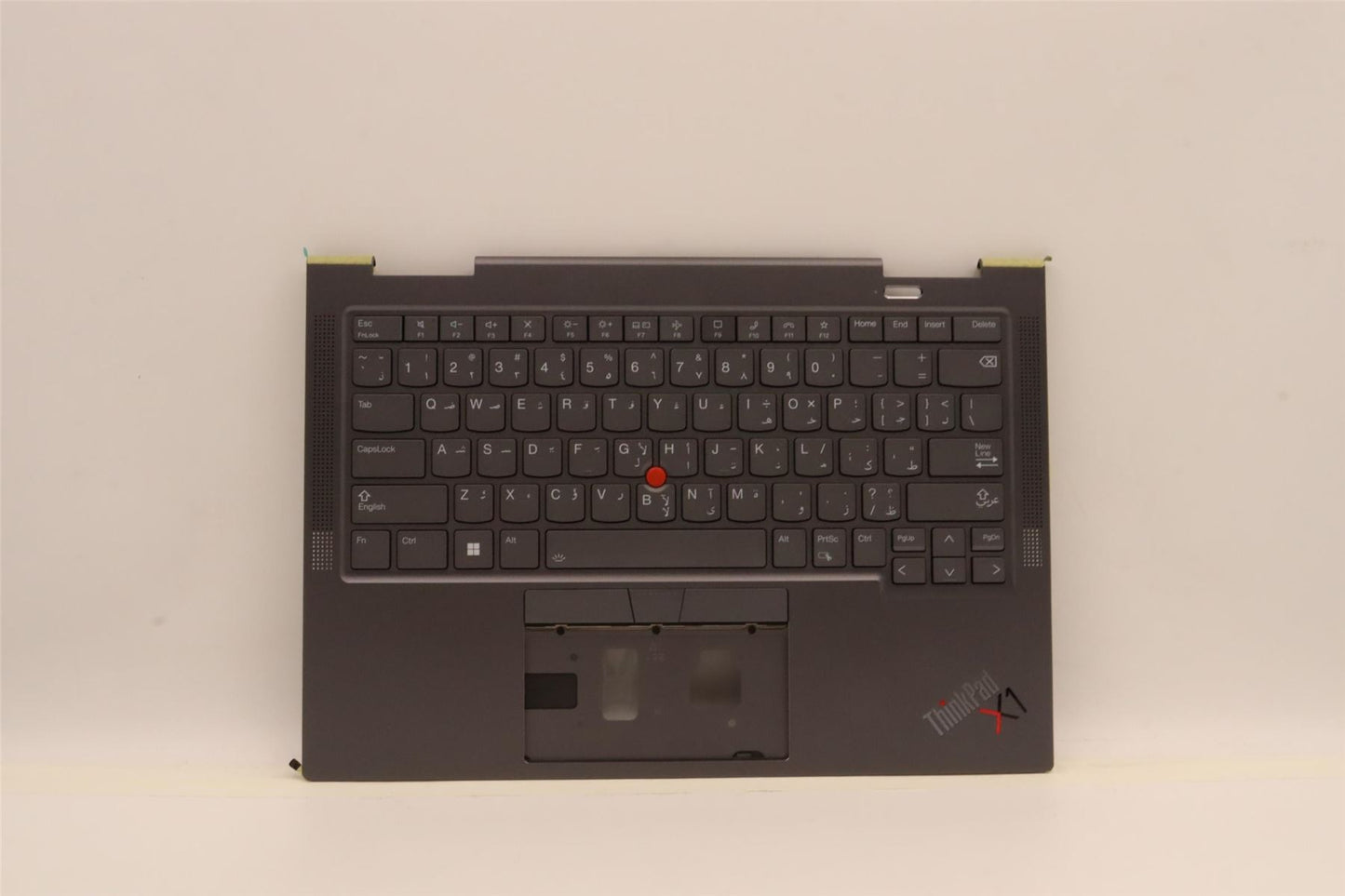Lenovo Yoga X1 7th Gen Palmrest Cover Keyboard Arabic Grey 5M11H45729