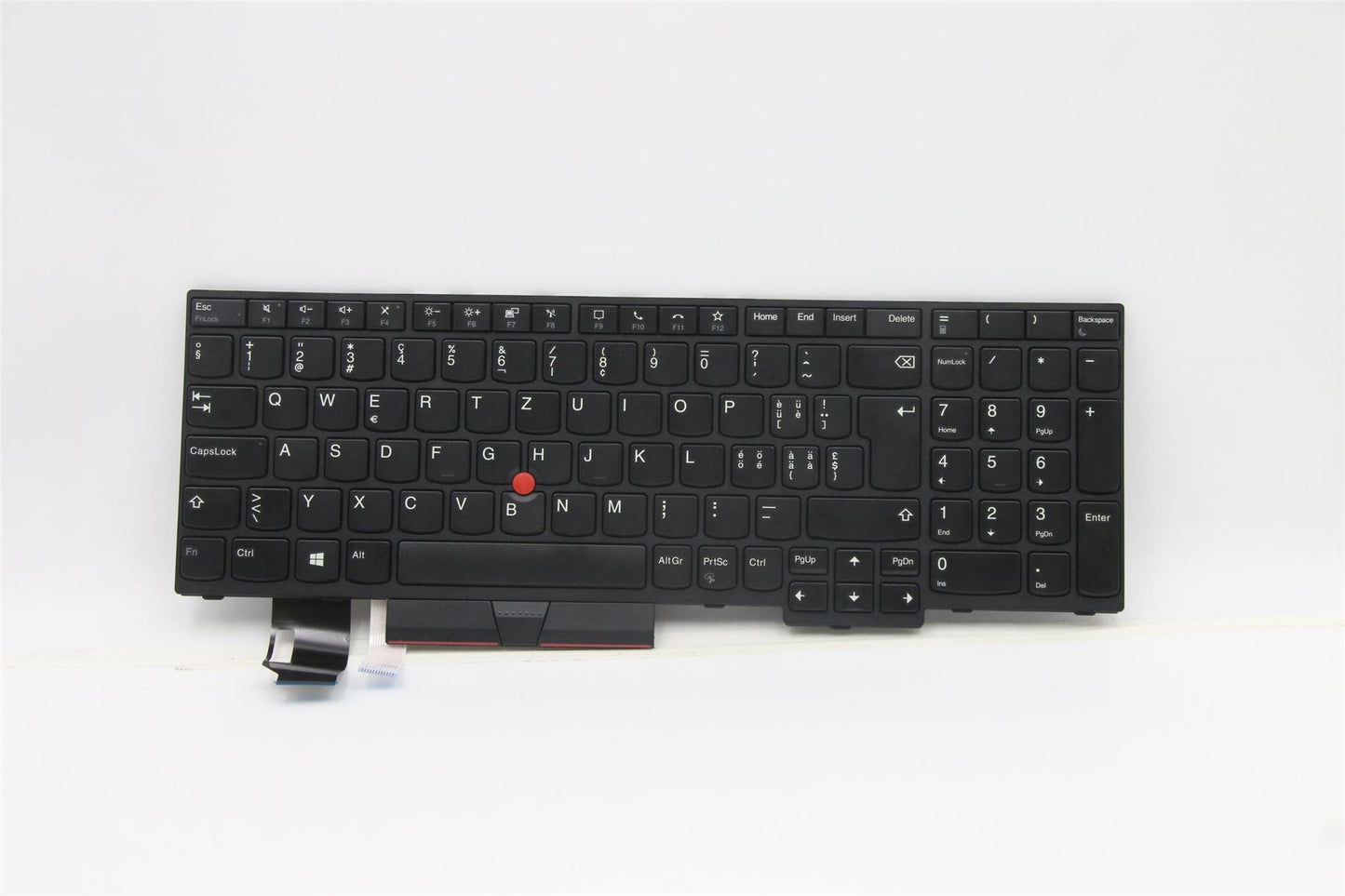 Lenovo ThinkPad P15s 1 P15s 2 T15 2 T15 Keyboard Swiss Black 5N20V78057