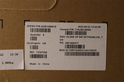 Lenovo Upper Case ASM_TC C21DL MGNBL 5CB1H88815