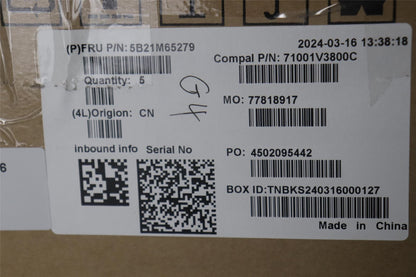 Lenovo C83DDWINR5HPTHS16G O FIR WT RM 5B21M65279