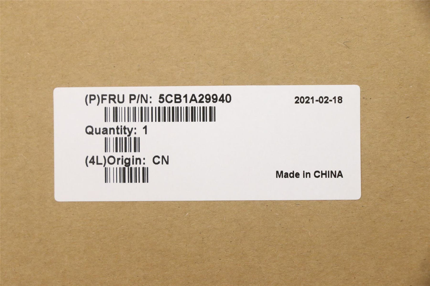 Lenovo IdeaPad 5-15ITL05 Palmrest Cover Touchpad Keyboard UK Europe 5CB1A29940