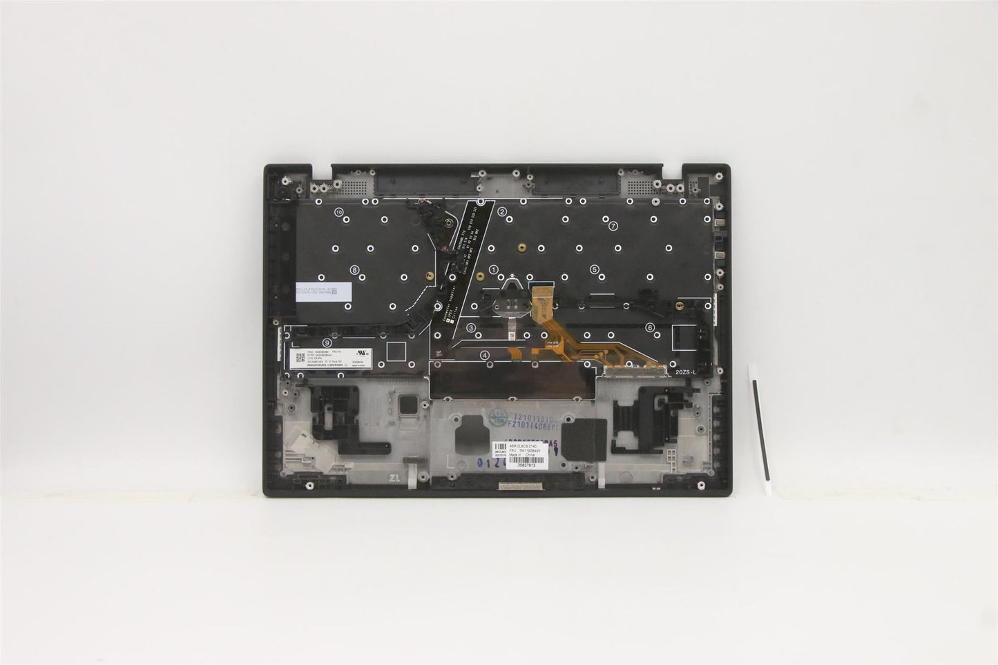 Lenovo ThinkPad X1 Gen 1 Keyboard Palmrest Top Cover German Black 5M11B38445