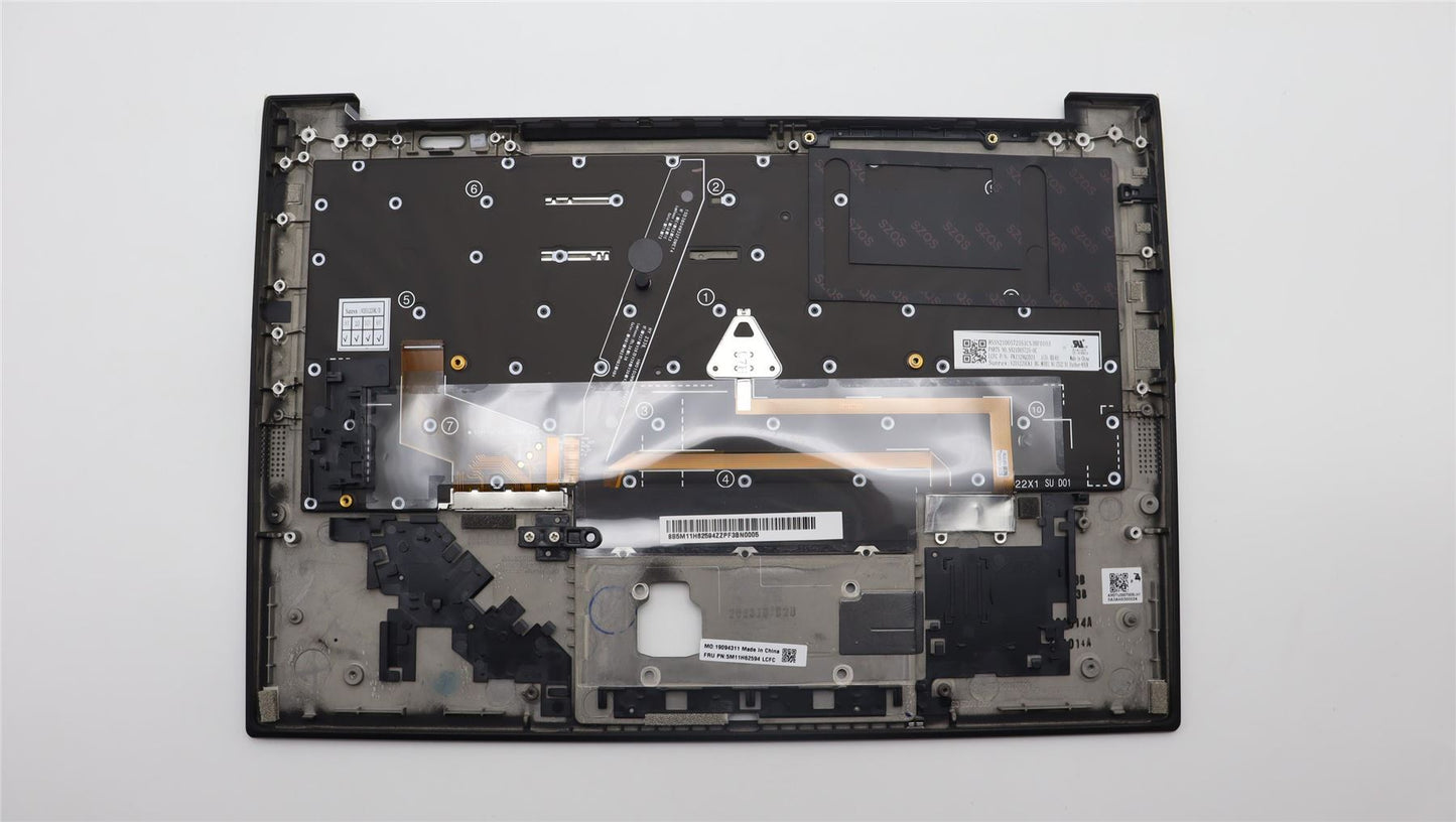 Lenovo ThinkPad X1 11th Gen Keyboard Palmrest Top Cover Bulgarian 5M11H62594