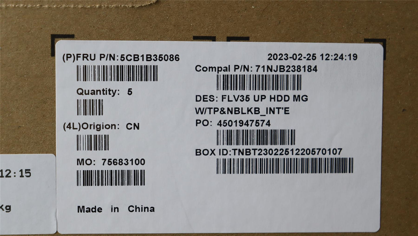 Lenovo UpperCaseASM_EUROENG C20VEHDMGNBL 5CB1B35086