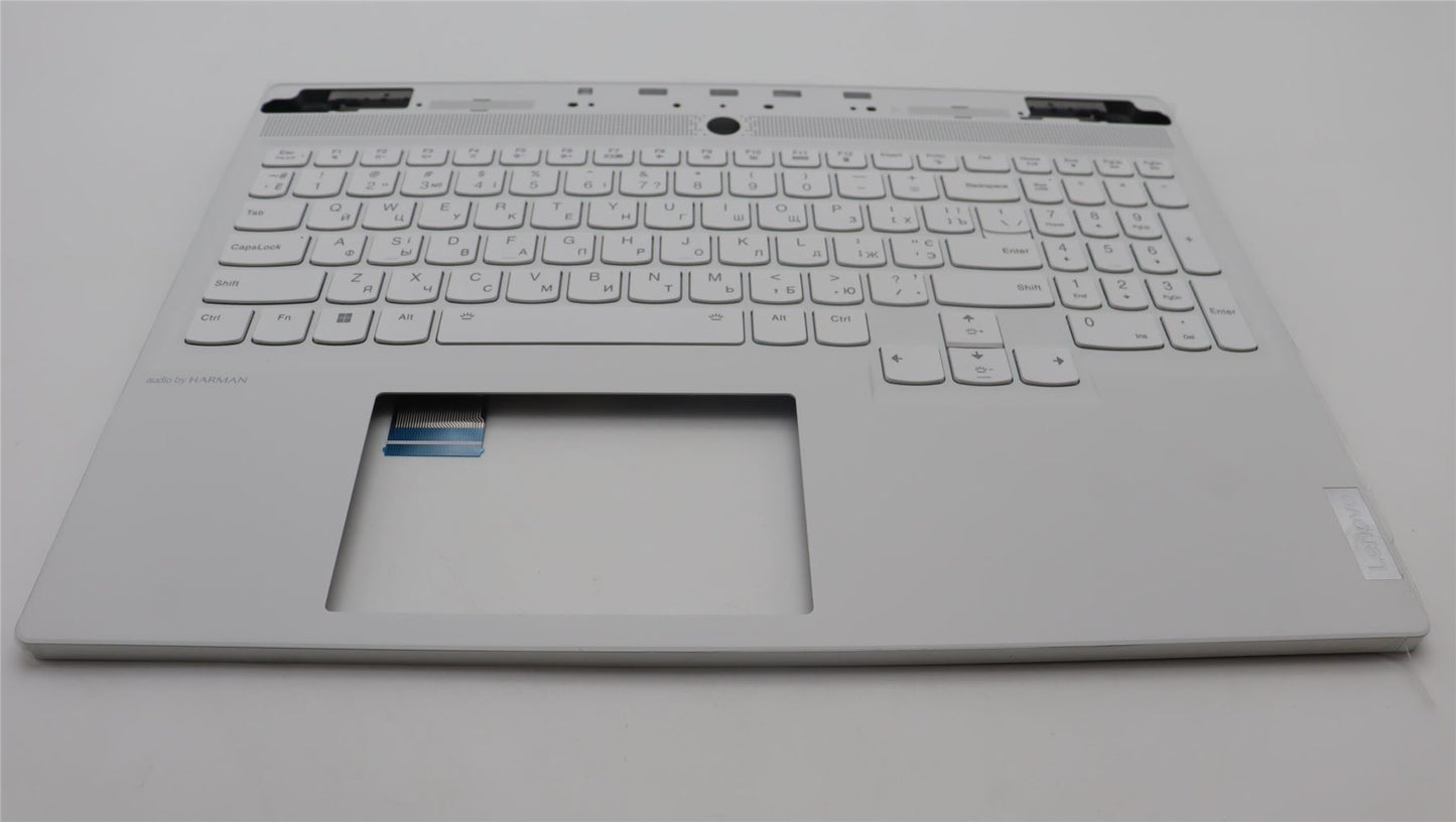Lenovo Legion S7 16APH8 Keyboard Palmrest Top Cover Ukrainian White 5CB1L87763