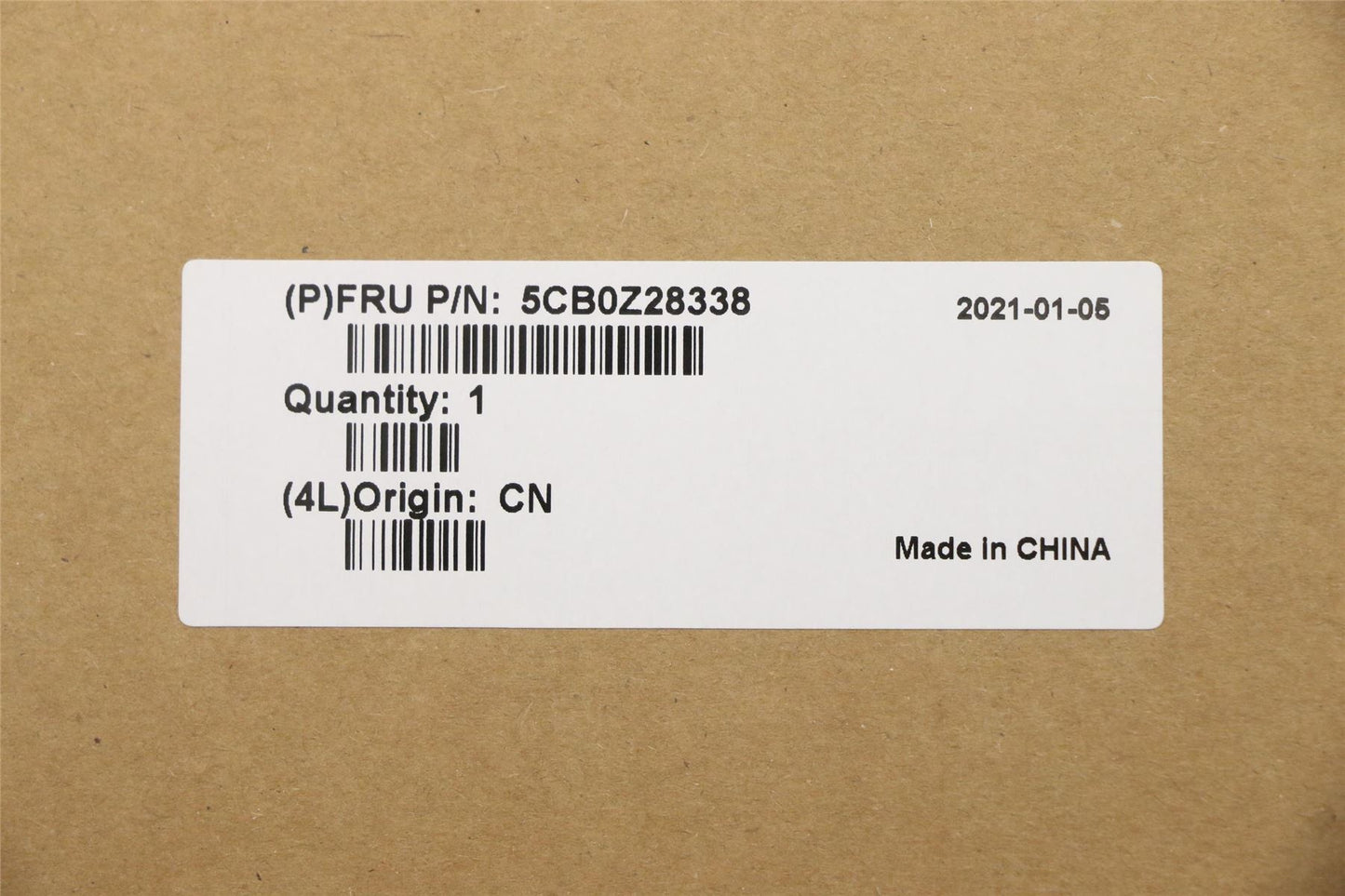 Lenovo Upper C82ES AL_DUC FP BLKB_UKR 5CB0Z28338
