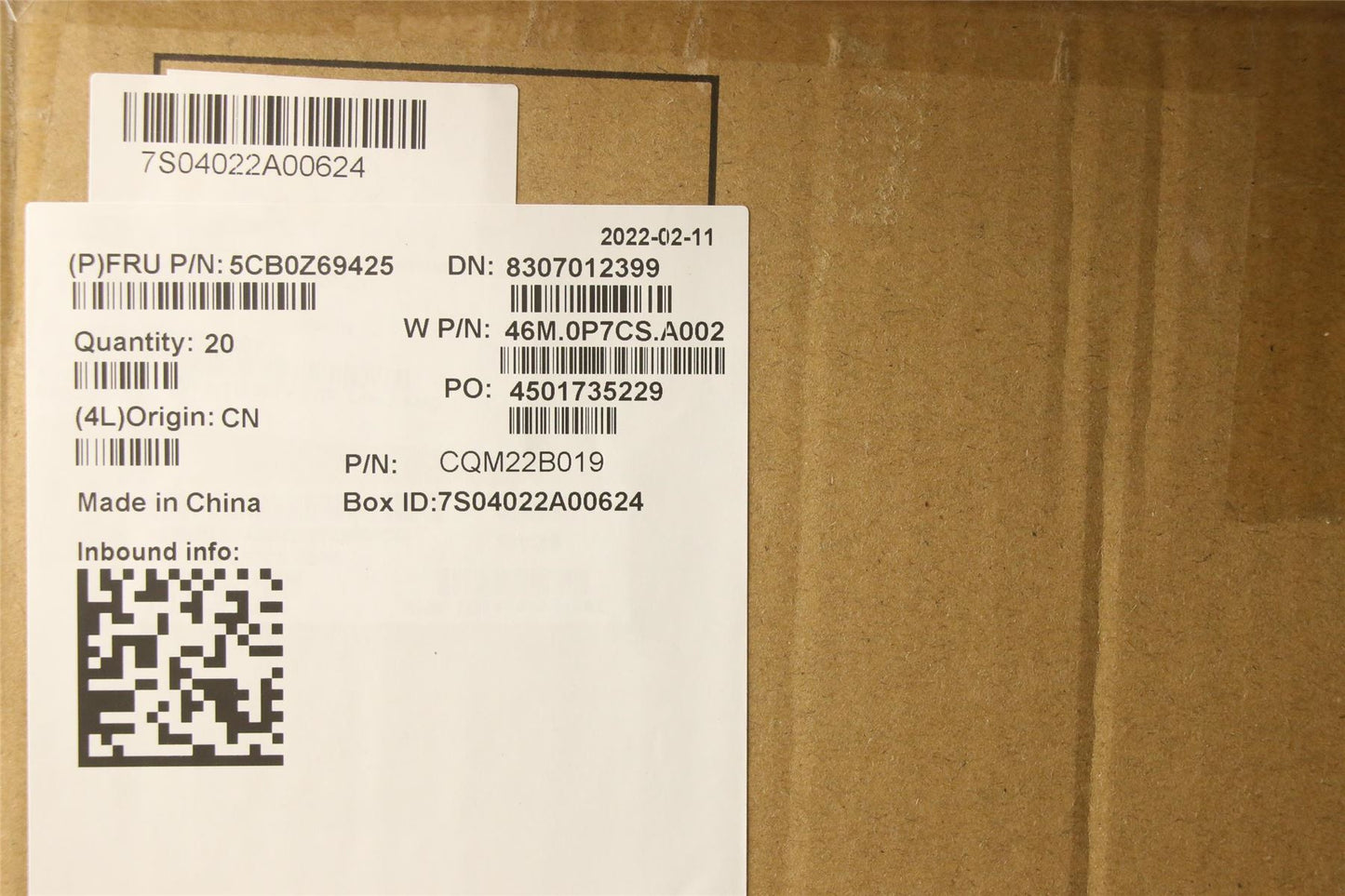 Lenovo FRU UCASE Y-FPR N-WFC SR Ares2 YG 5CB0Z69425