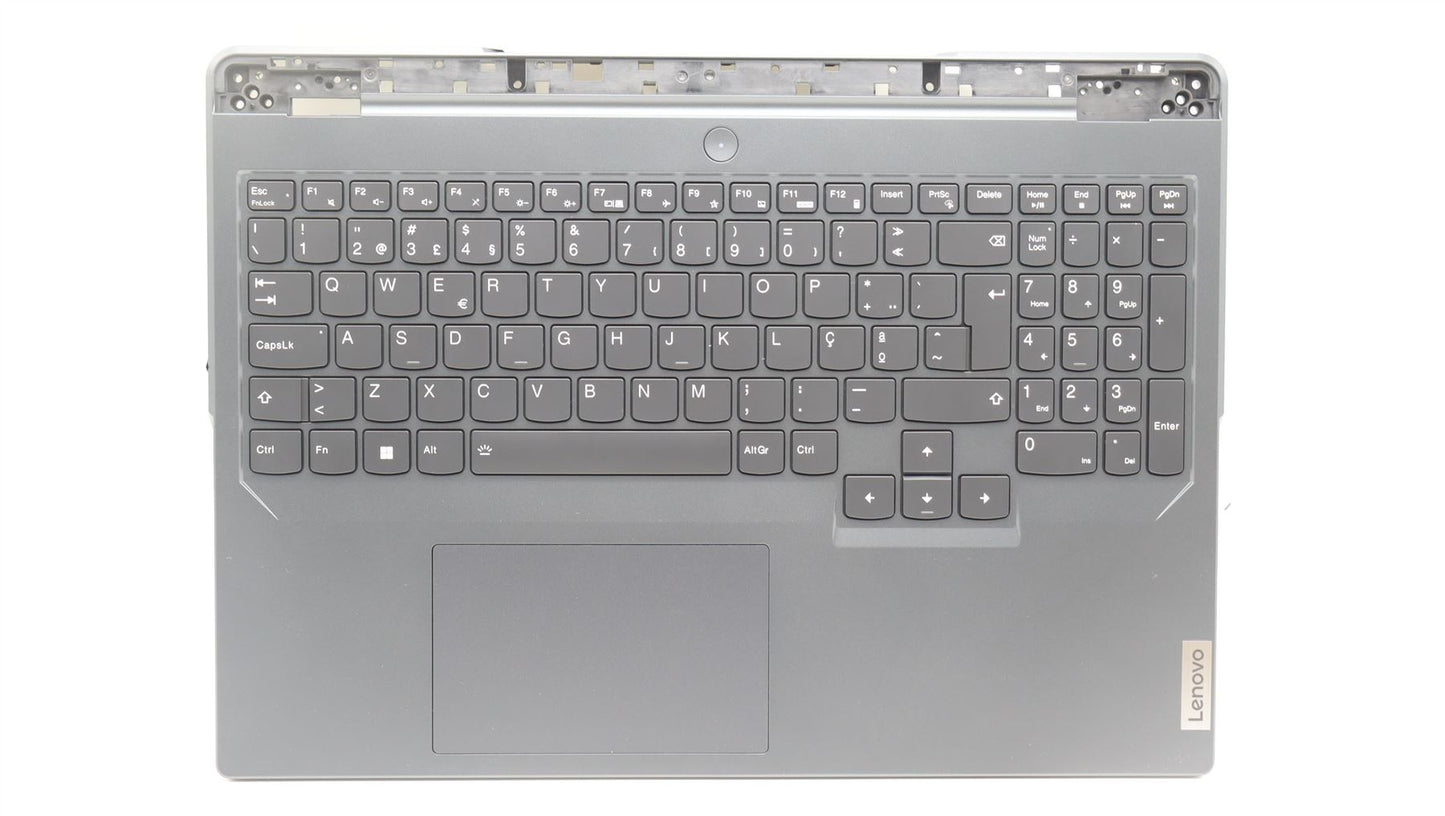 Lenovo Legion 5 16IRX8 Palmrest Cover Touchpad Keyboard Portuguese 5CB1L30908