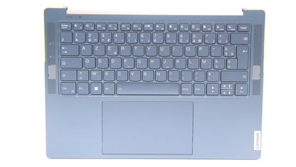 Lenovo Yoga 7 14ARP8 Palmrest Cover Touchpad Keyboard French Silver 5CB1L50317