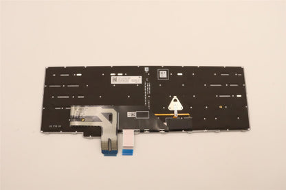 Lenovo ThinkPad P16 Gen 1 P16 Gen 2 Keyboard Turkish Black 5N21F39380