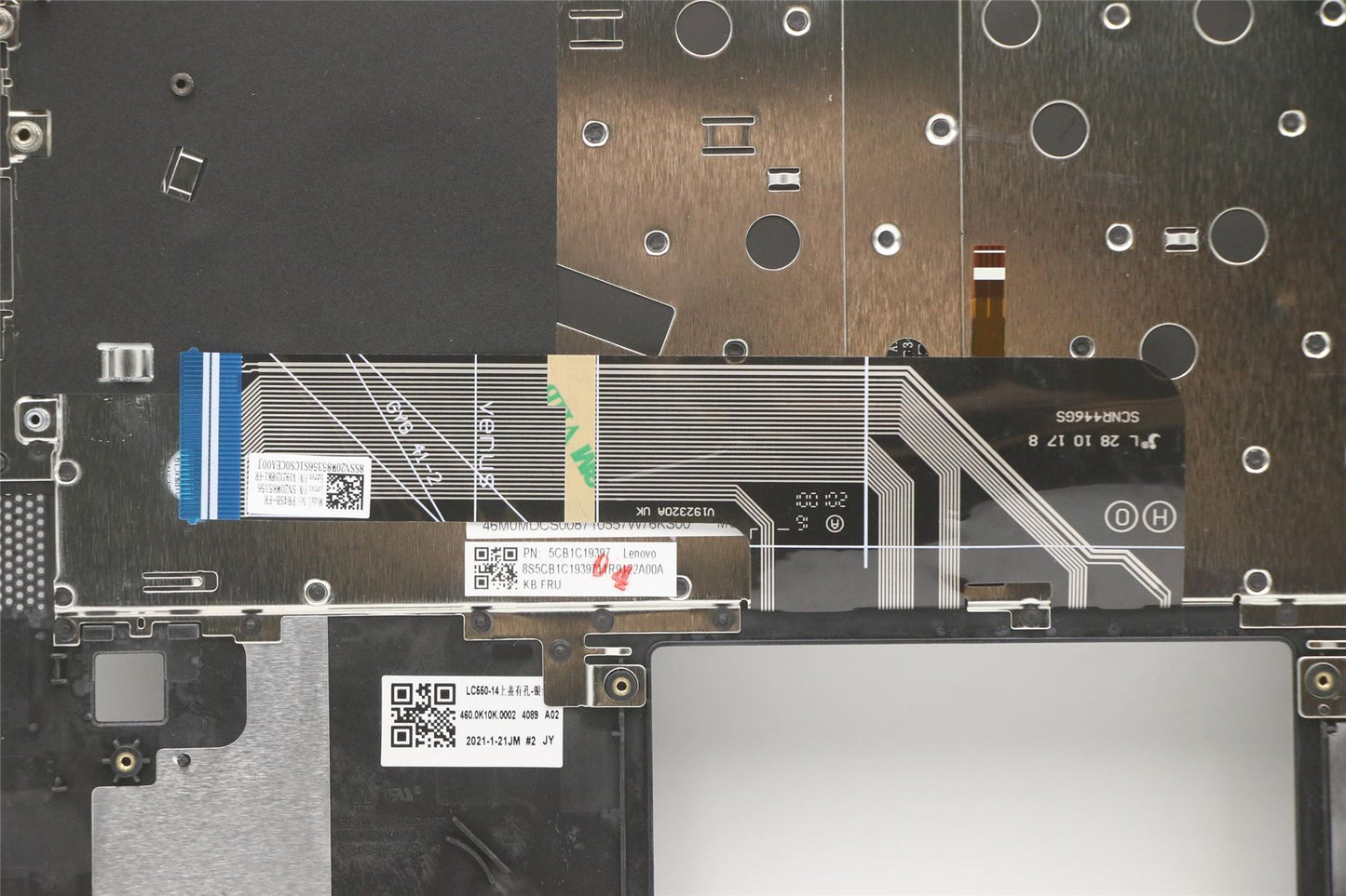 Lenovo Upper Case ASM_FR W 82HU FB PG 5CB1C19397