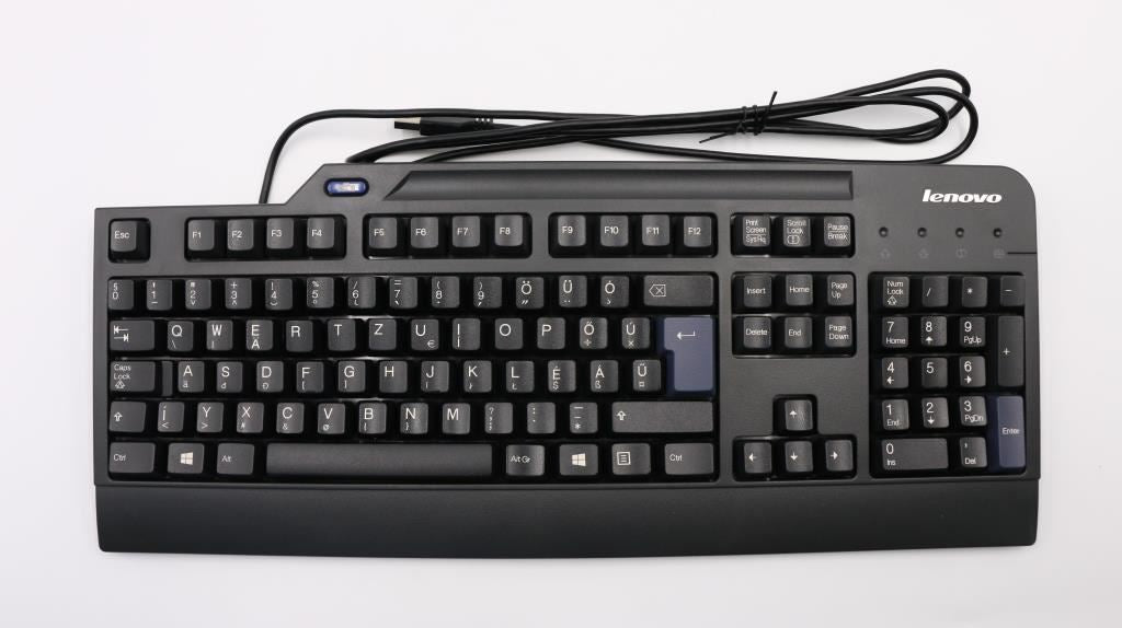Lenovo USB Smartcard keyboard 03X7297