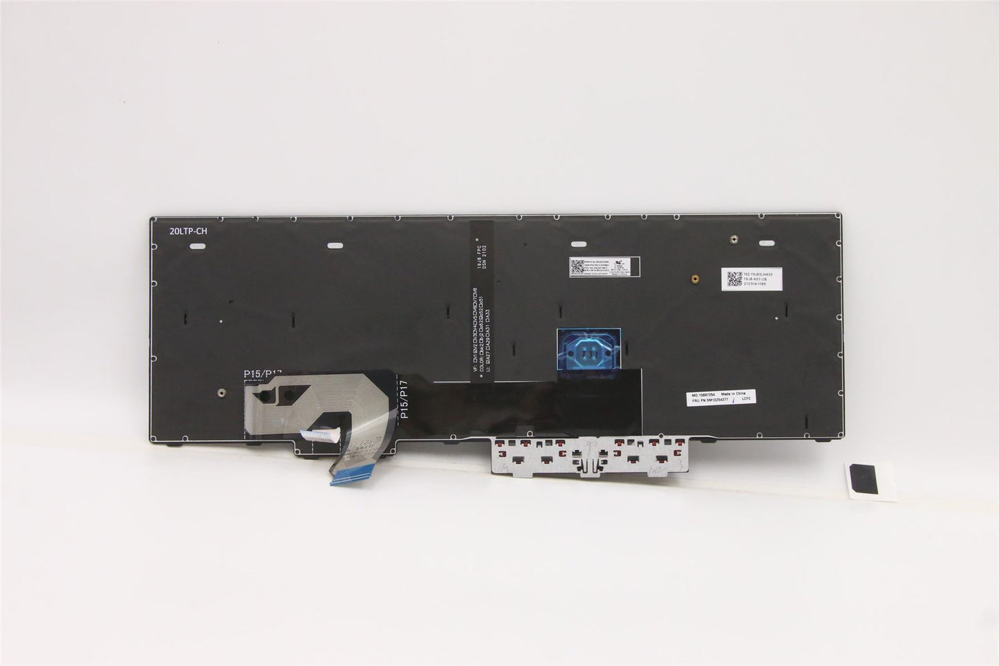 Lenovo ThinkPad P17 Gen 1 Keyboard US Europe Black Backlit 5M10Z54377