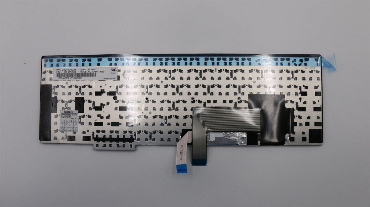 Genuine Lenovo ThinkPad Edge E531 E540 Keyboard Belgian Black 04Y2658