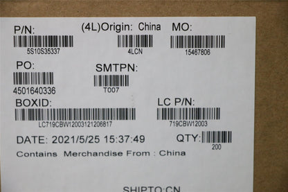 Lenovo SCREW Screw L 82M7M2.0D2LK4.5D0.5T 5S10S35337