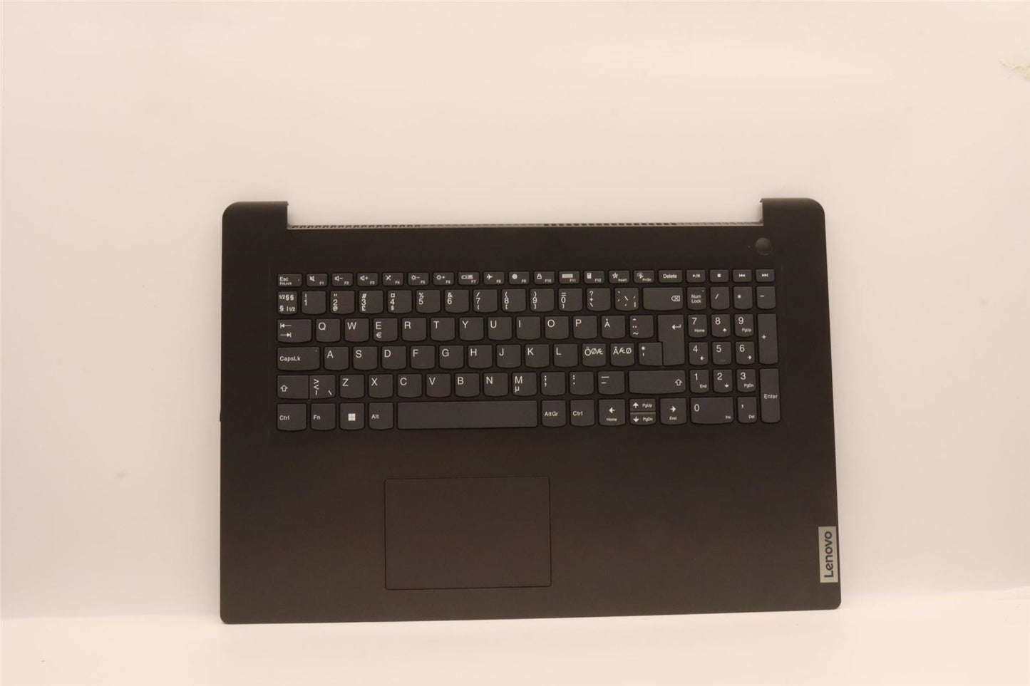 Lenovo V17 G3 IAP Palmrest Cover Touchpad Keyboard Nordic Black 5CB1J02936