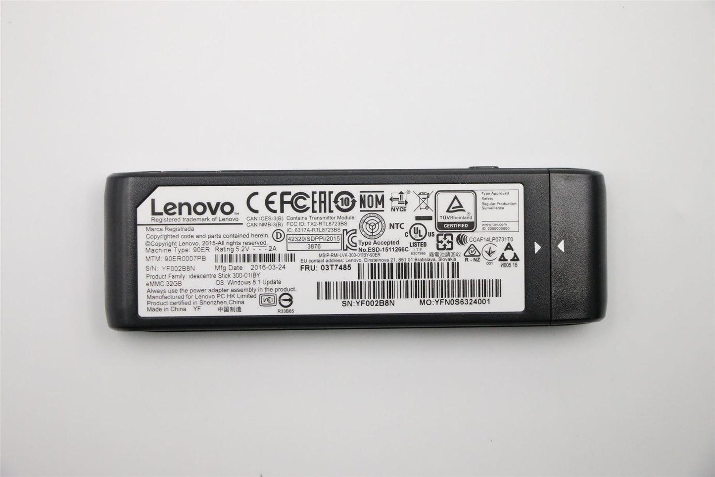 Lenovo IdeaCentre 300-01IBY Motherboard Mainboard 03T7485
