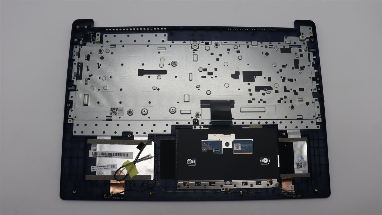 Lenovo IdeaPad 3 16IRU8 Palmrest Cover Touchpad Keyboard Spanish 5CB1L53316