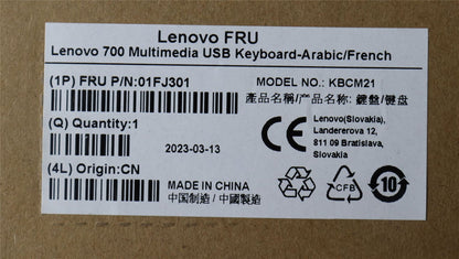 Lenovo KBD_BO 700 Multimedia Keyboard 01FJ301