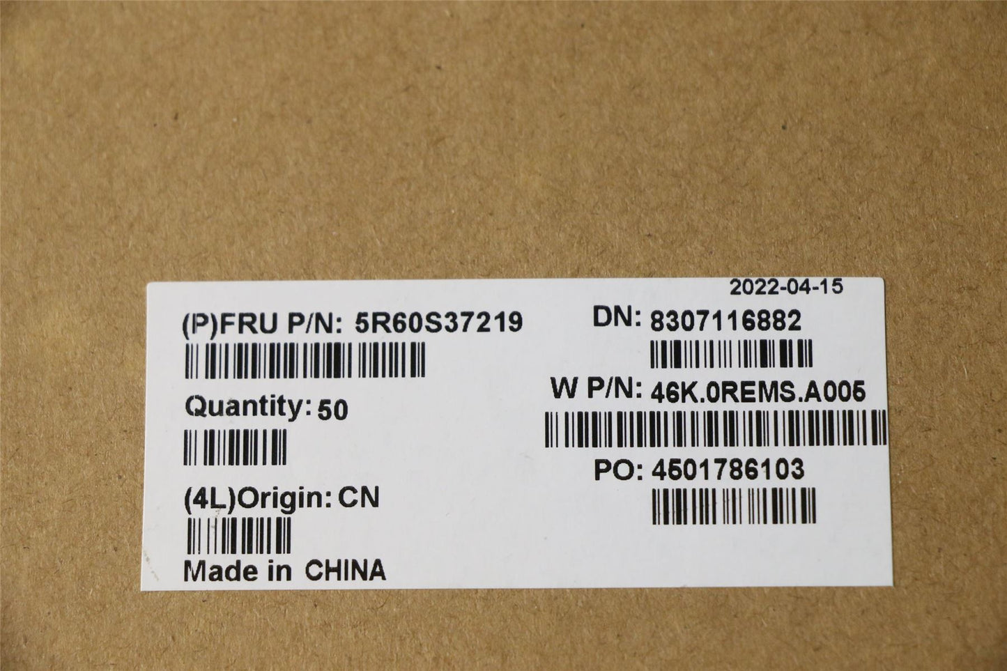 Lenovo Rubber W 82R9 D Cover 5R60S37219