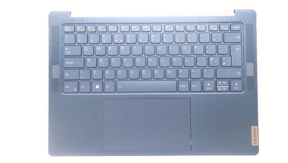Lenovo Yoga 7 14IRH8 Palmrest Cover Touchpad Keyboard UK Tidal Teal 5CB1L40712