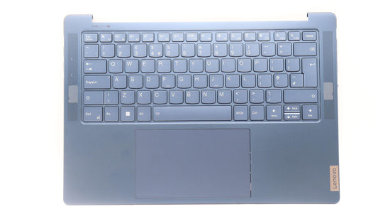Lenovo Yoga 7 14IRH8 Palmrest Cover Touchpad Keyboard UK Tidal Teal 5CB1L40712