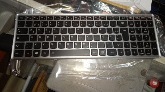 Lenovo DFT6B1GE103KeyBlkKeySlvFrameBL KBD Keyboard 25211306