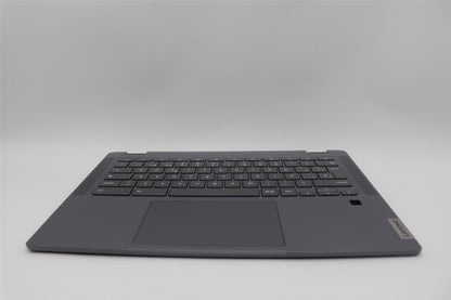 Lenovo 5 14IAU Palmrest Cover Touchpad Keyboard Spanish Storm Grey 5CB1J35705