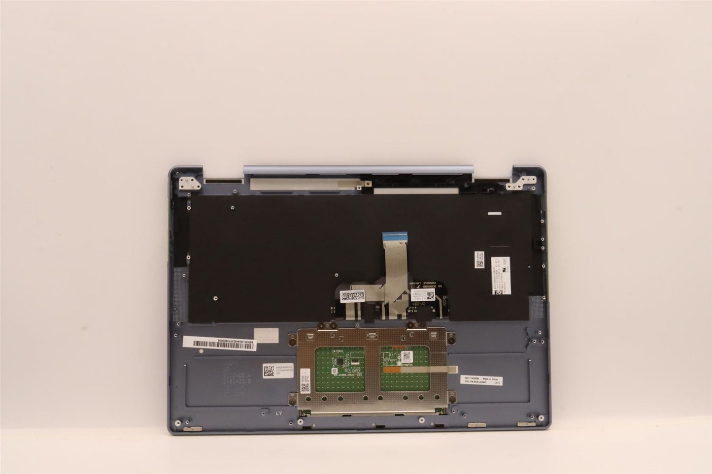 Lenovo Yoga 7 14IAL7 Palmrest Cover Touchpad Keyboard Spanish 5CB1J02443