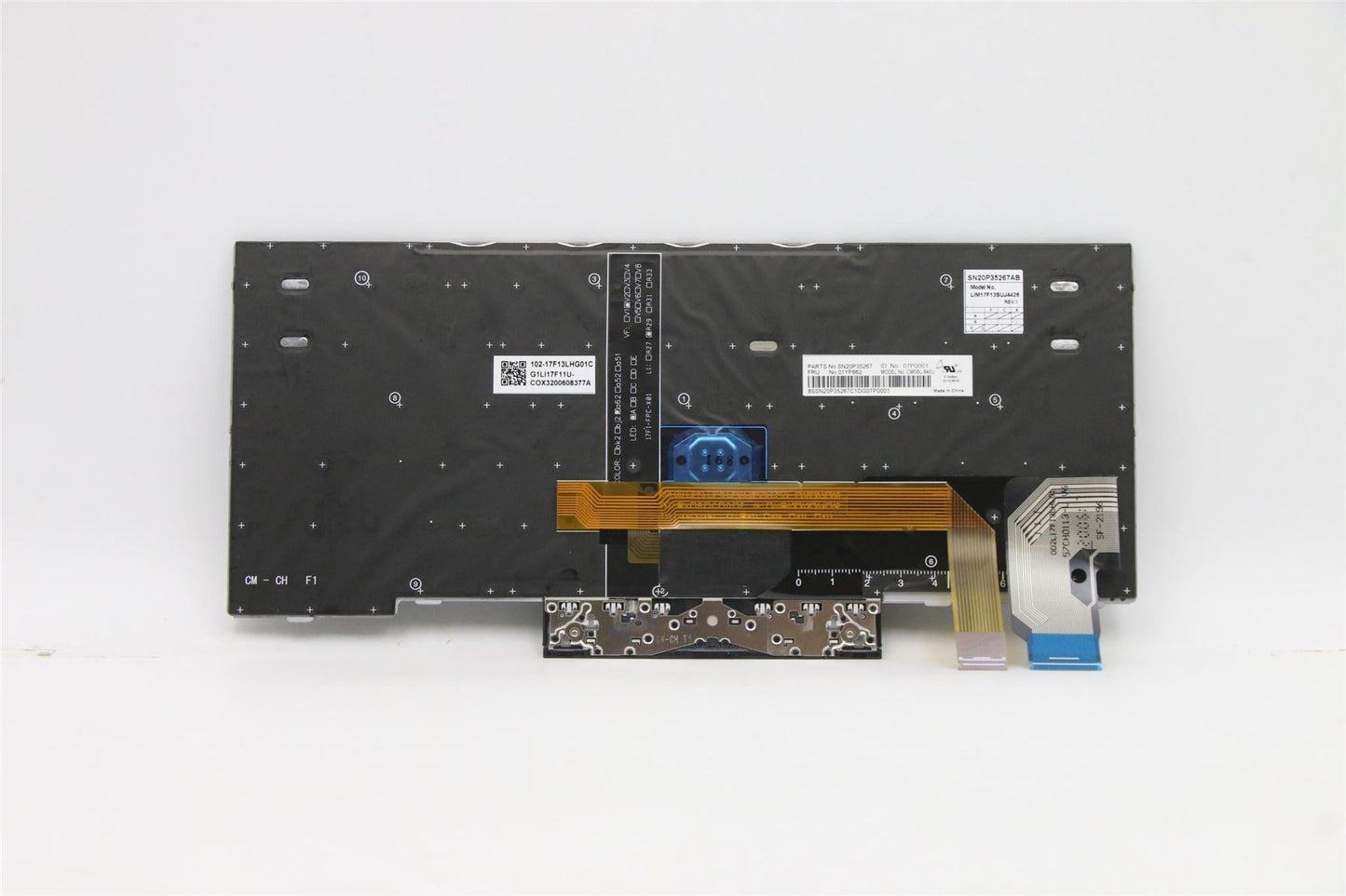 Lenovo ThinkPad L13 s Keyboard Russian Silver Backlit 01YP862