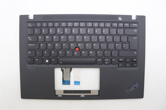 Lenovo ThinkPad T14s Gen 2 Keyboard Palmrest Top Cover UK Black 5M11C85513
