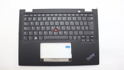 Lenovo ThinkPad X13 Gen 4 Keyboard Palmrest Top Cover Spanish Black 5M11L64273