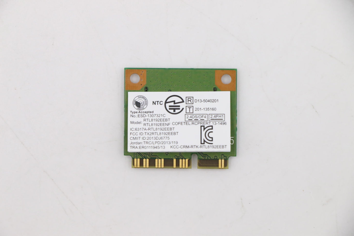 Lenovo FRU RTL8192 Kit WiFi WLAN LTE Realtek Board 03T7292