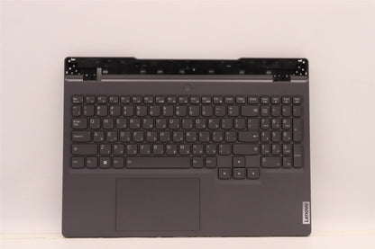 Lenovo 5 15ARH7 Palmrest Cover Touchpad Keyboard Hebrew Storm Grey 5CB1H78529