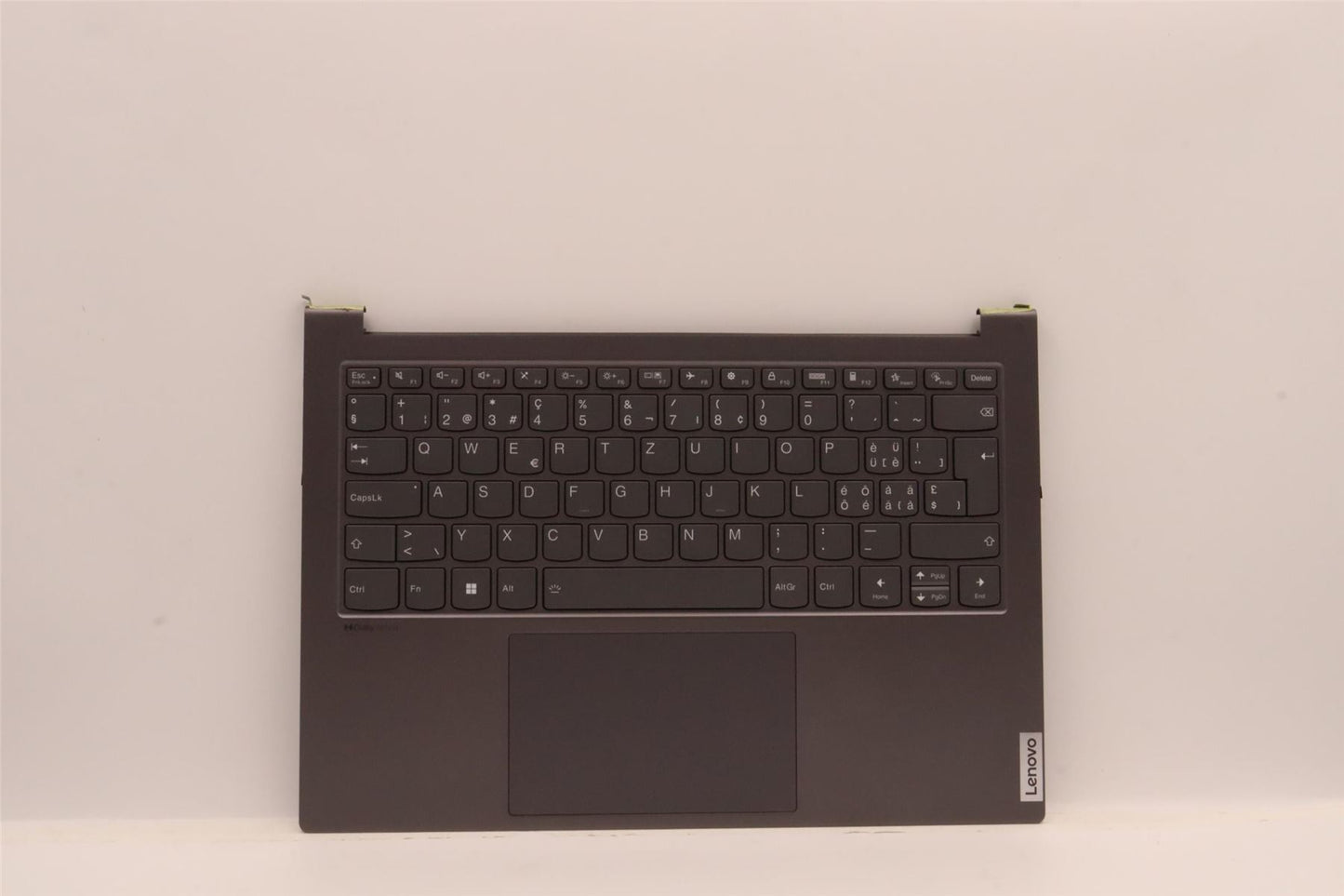 Lenovo Yoga 7 14IAH7 Palmrest Cover Touchpad Keyboard Switzerland 5CB1J23681