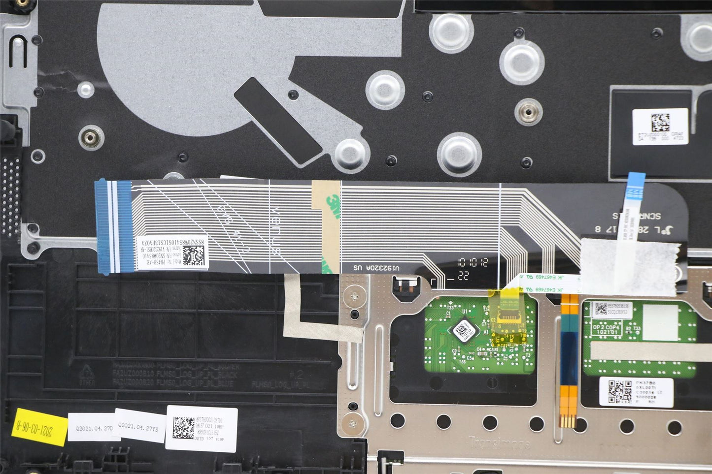 Lenovo IdeaPad 5-14ITL05 Palmrest Touchpad Cover Keyboard Arabic 5CB1A13800