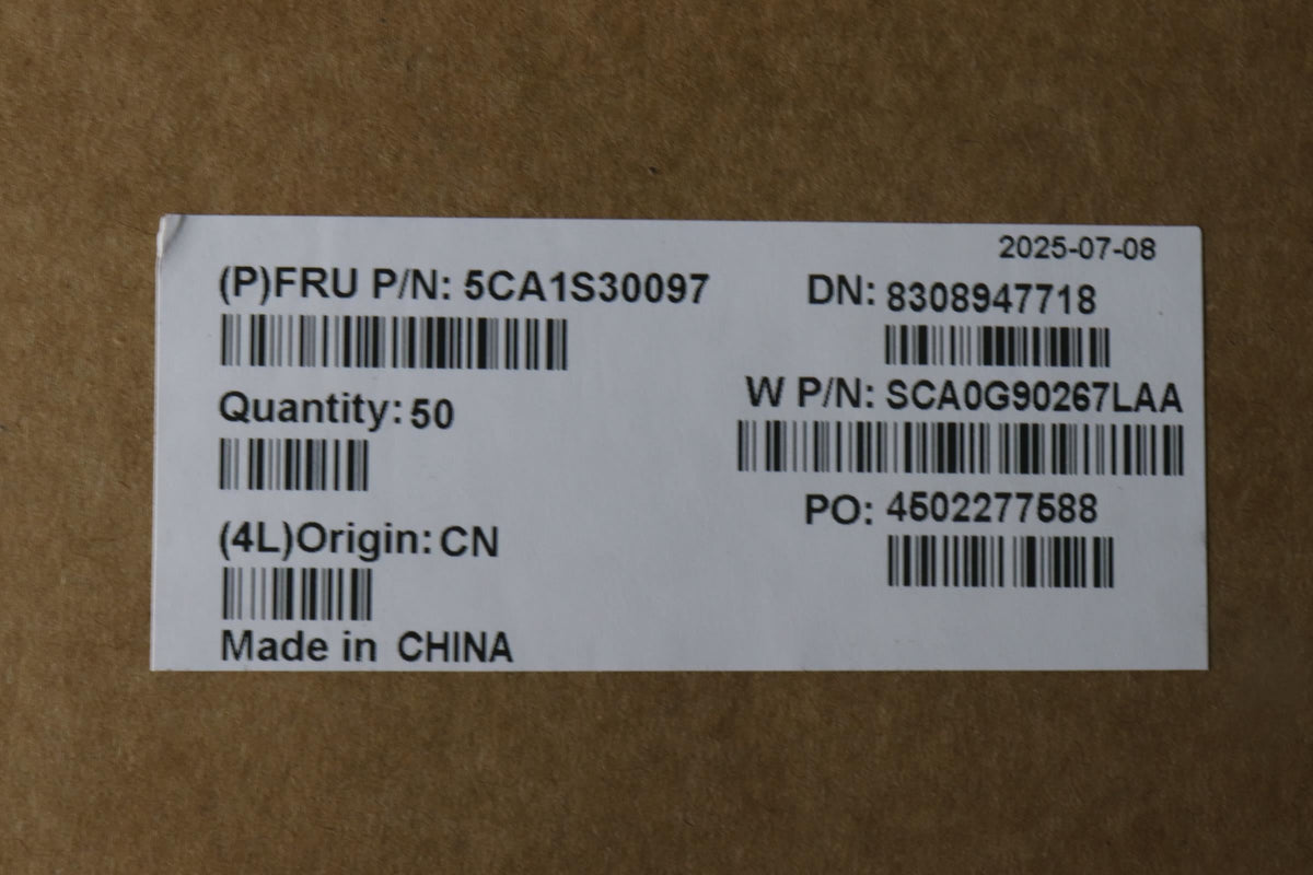 Lenovo CONNECTOR FRU CONN CH0.06 mm Type C- DRN USB-C Board 5CA1S30097