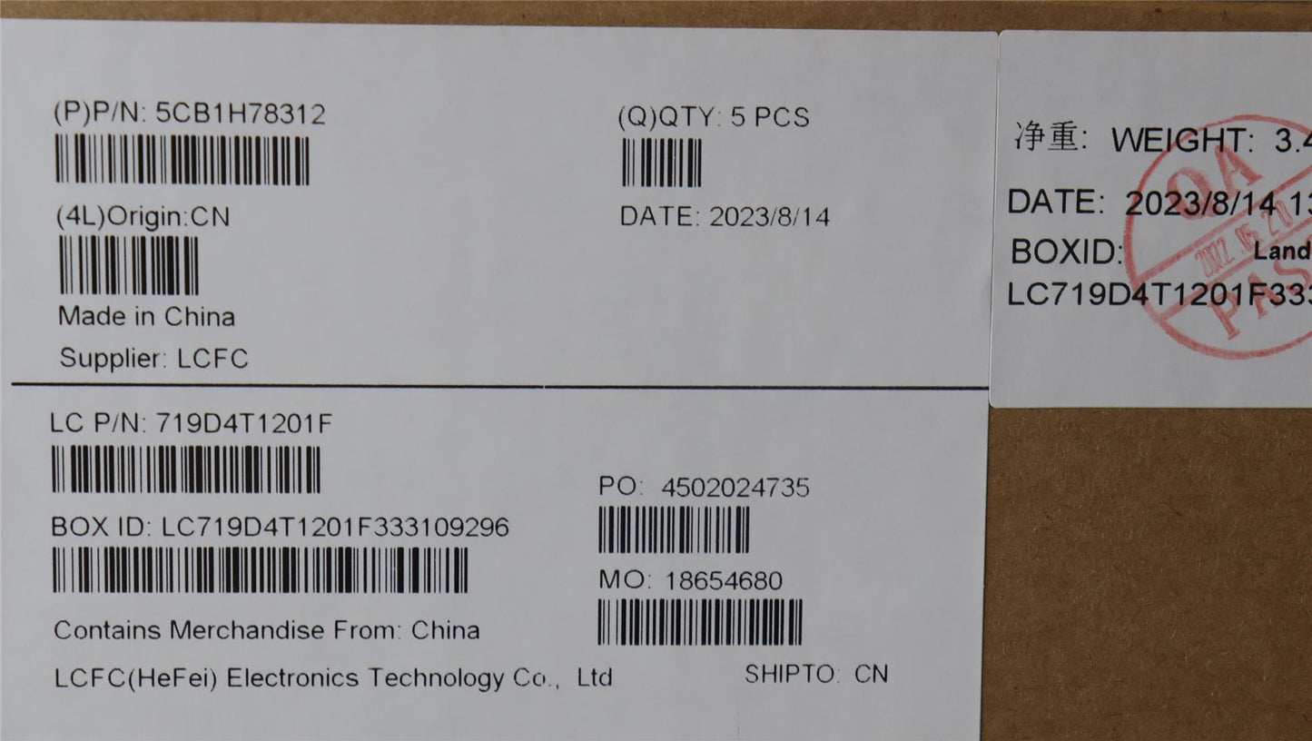Lenovo IdeaPad 3 15IAU7 Palmrest Cover Touchpad Keyboard Hungarian 5CB1H78312