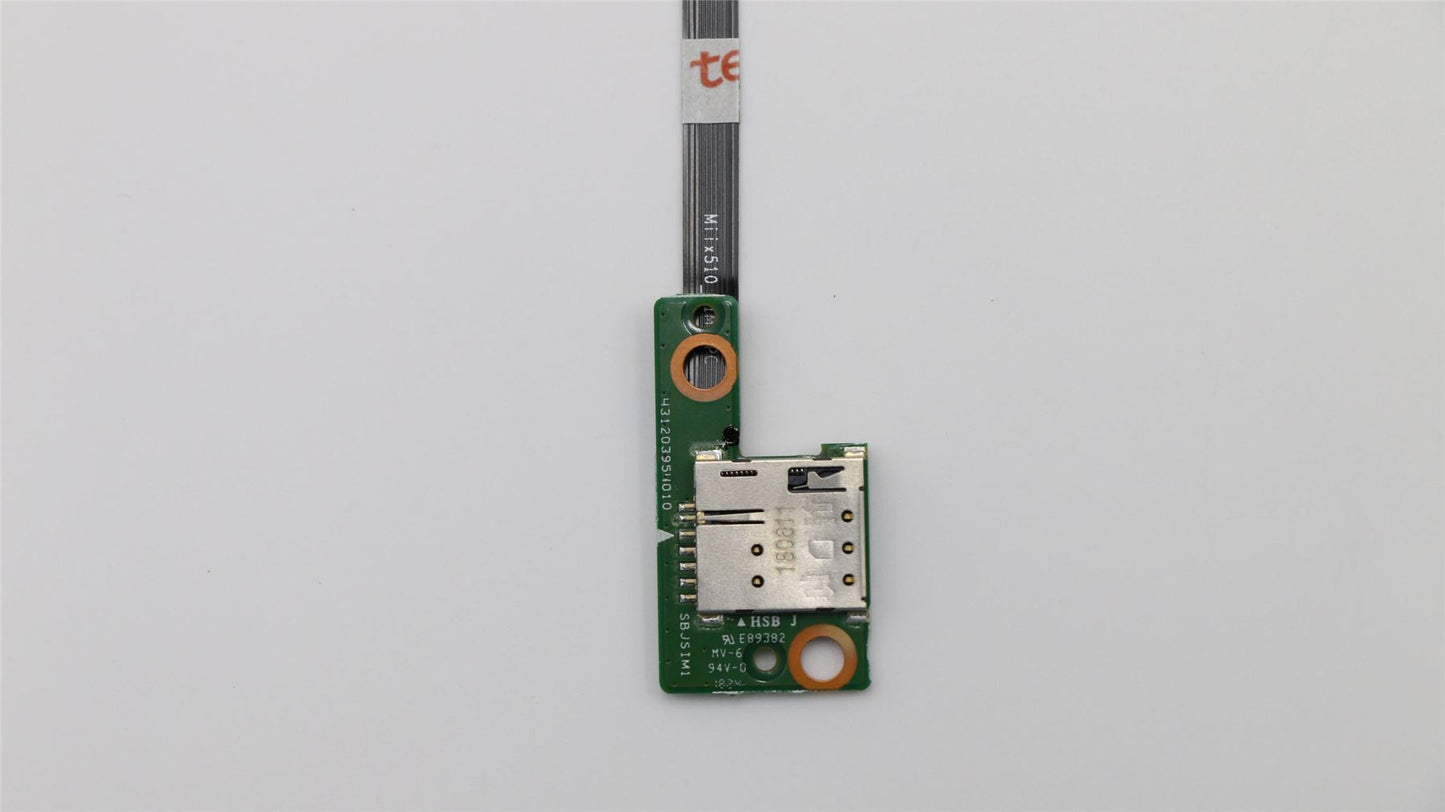 Lenovo Miix 510-12IKB 510-12ISK I/O Card Reader Board + Flex 5C50M13880