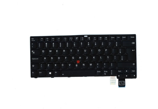 Lenovo ThinkPad T470p Keyboard Brazilian Portuguese Black Backlit 01EP431