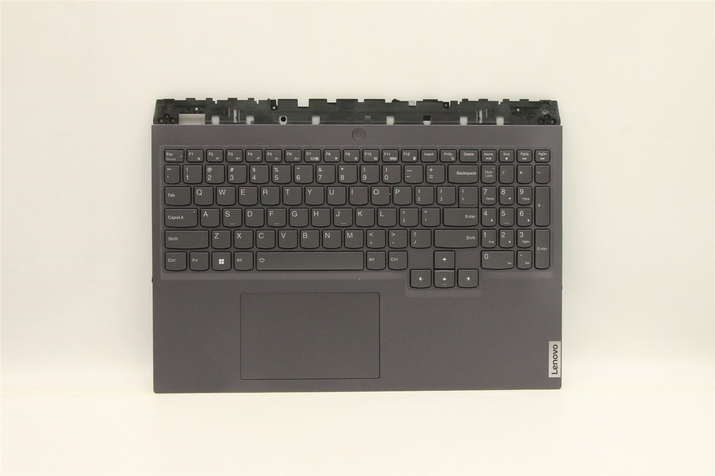 Lenovo Legion 5 Pro 16IAH7 Palmrest Touchpad Cover Keyboard US Grey 5CB1H18382