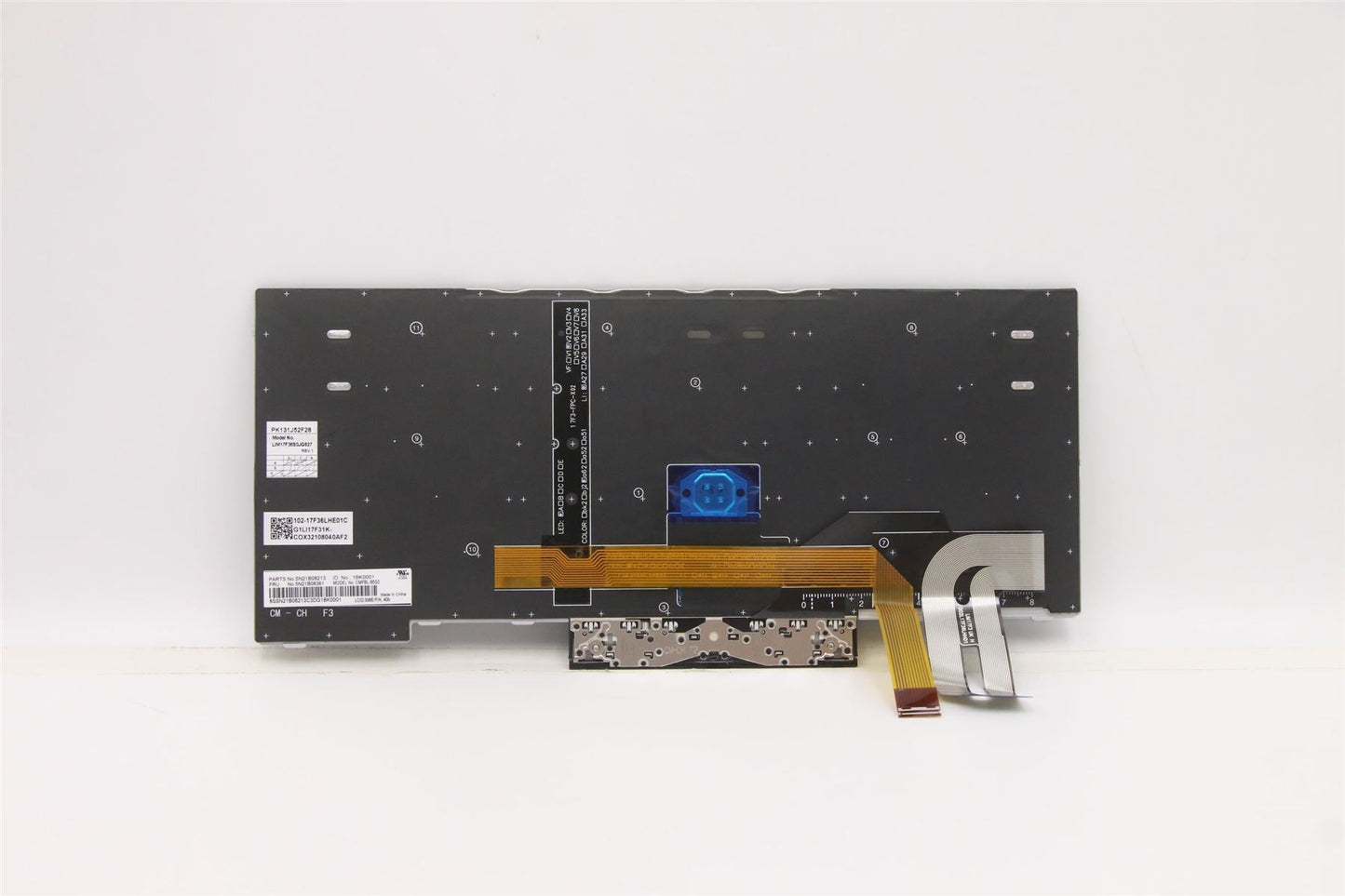 Lenovo ThinkPad T14 Gen 2 P14s Gen 2 Keyboard Swedish Finnish Grey 5N21B08398