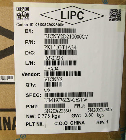 Lenovo ThinkPad P15v 1 P15v 2 T15p 2 P15v 3 T15p 3 Keyboard Czech 5N20X22807