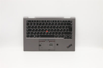 Lenovo ThinkPad X1 4th Gen Keyboard Palmrest Top Cover Belgian 5M10V24839