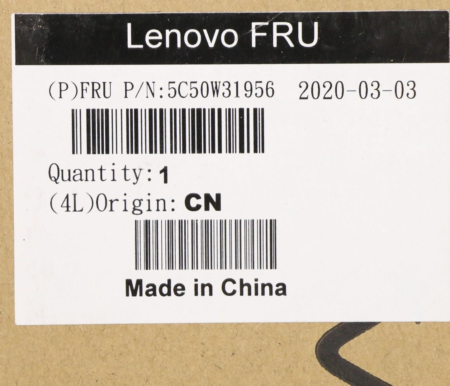 Lenovo FRU,BLD Pcie X4 Riser card 5C50W31956