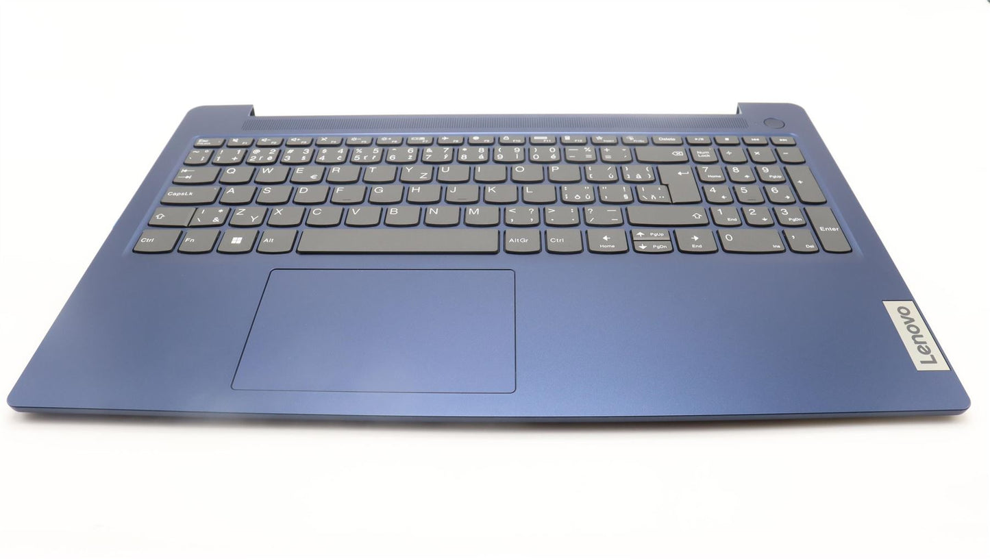 Lenovo IdeaPad 3 15IAN8 Palmrest Cover Touchpad Keyboard Abyss Blue 5CB1K91164