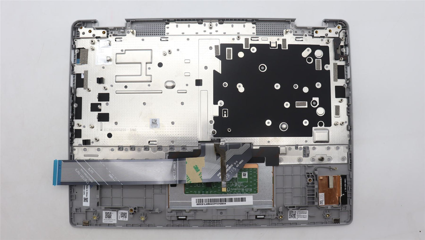 Lenovo Flex IP 3 12IAN8 Palmrest Cover Touchpad Keyboard UK Backlit 5CB1L43694