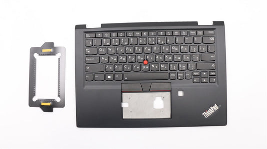 Lenovo ThinkPad X390 Keyboard Palmrest Top Cover Russian Black 02HL532