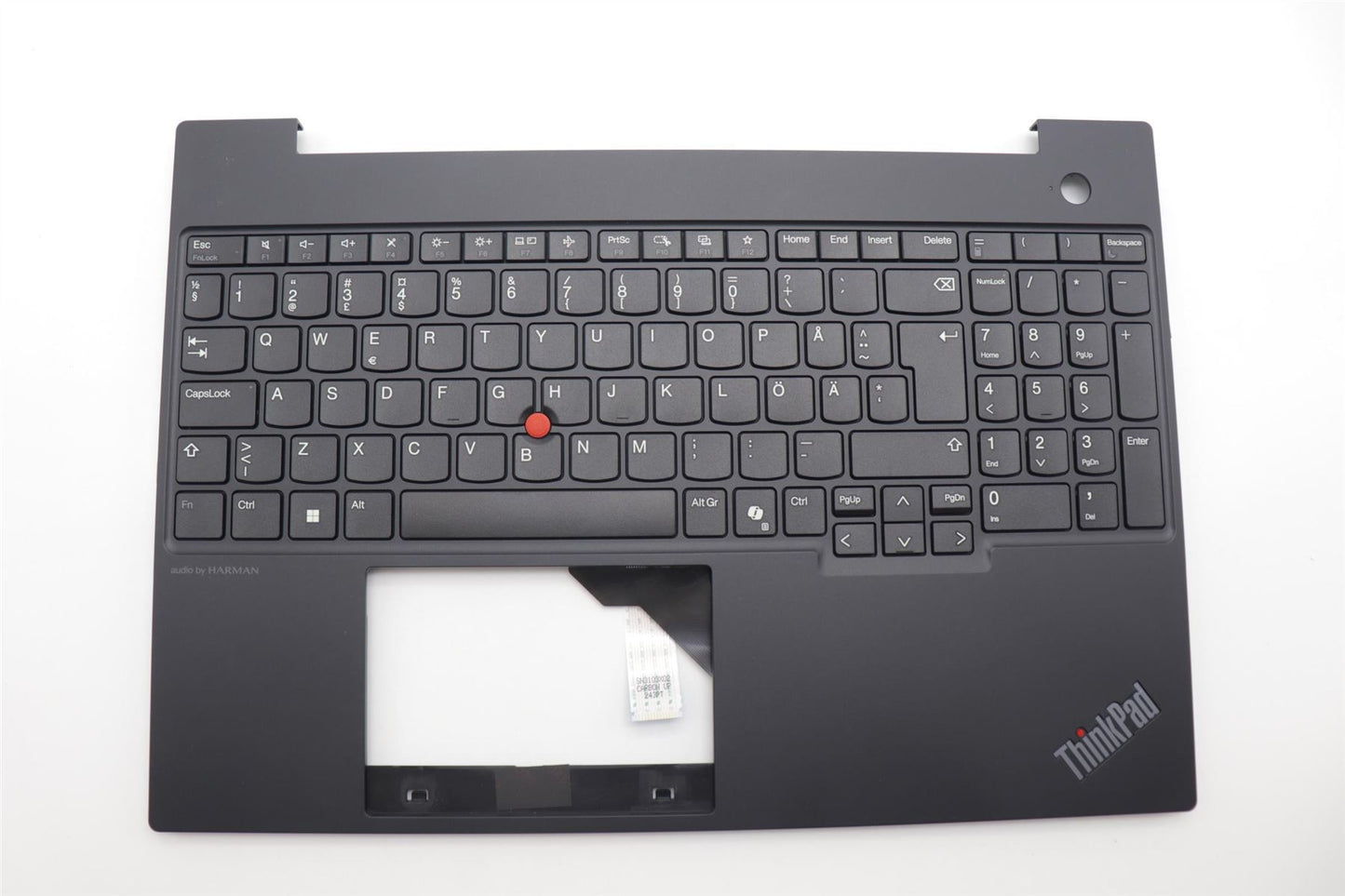 Lenovo MECH_ASM FRU KBD CCV SWE/FIN (PMX)UK BK 5M11N96572